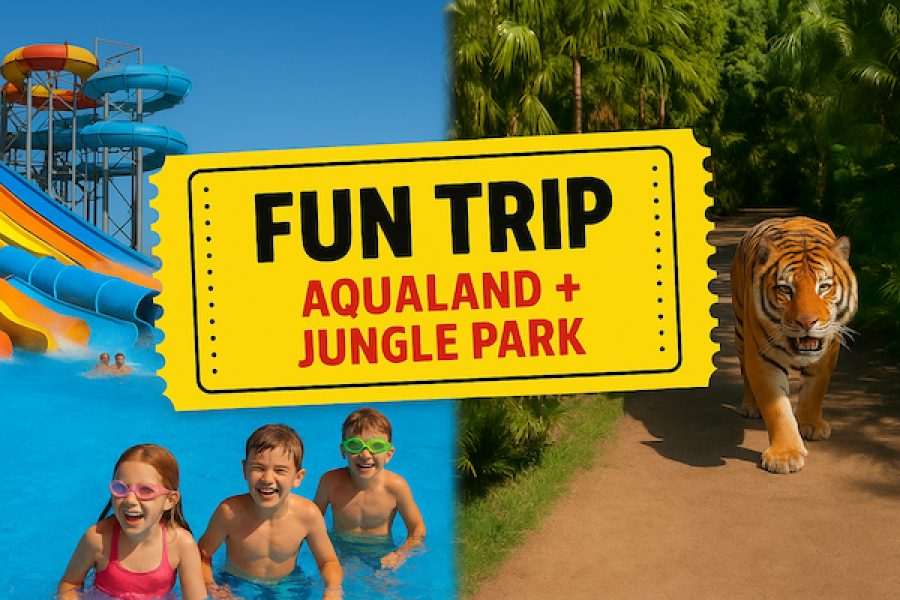 Fun Trip en Tenerife – Entrada Aqualand & Entrada Jungle Park