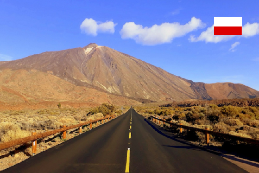 Excursión con guía polaco en Tenerife – Masca y el volcán Teide (salida del sur)