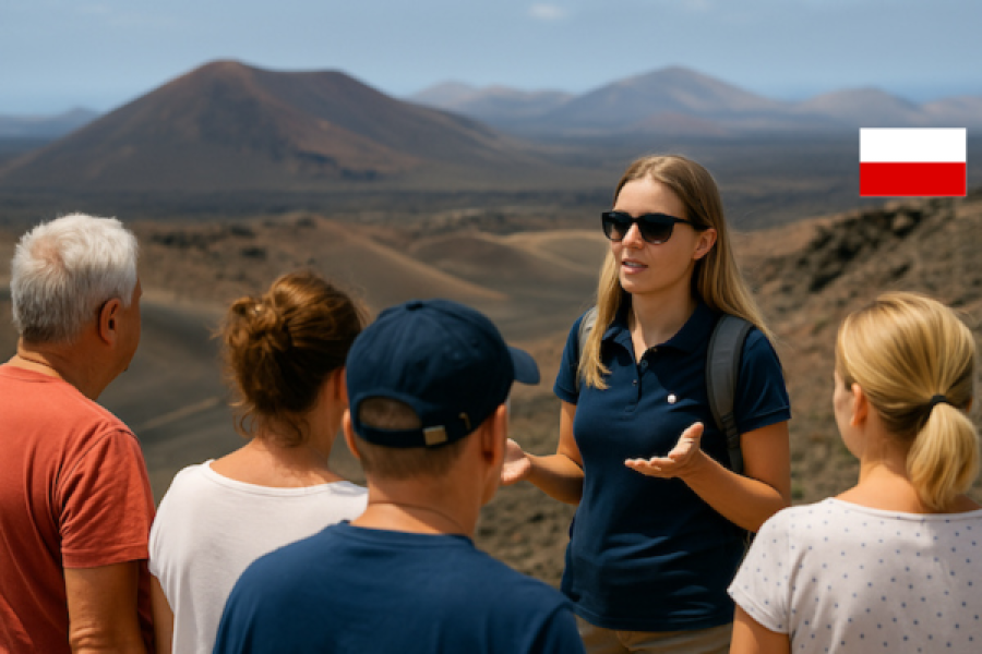 Private Tour in Lanzarote: 6 horas (Polish guide)